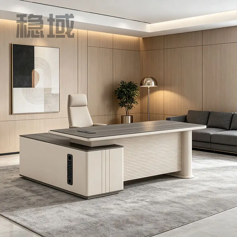 Office Furniture boss Desk Manager Executive Office Desk Table Ceo Luxury Desk boss Table — view 1