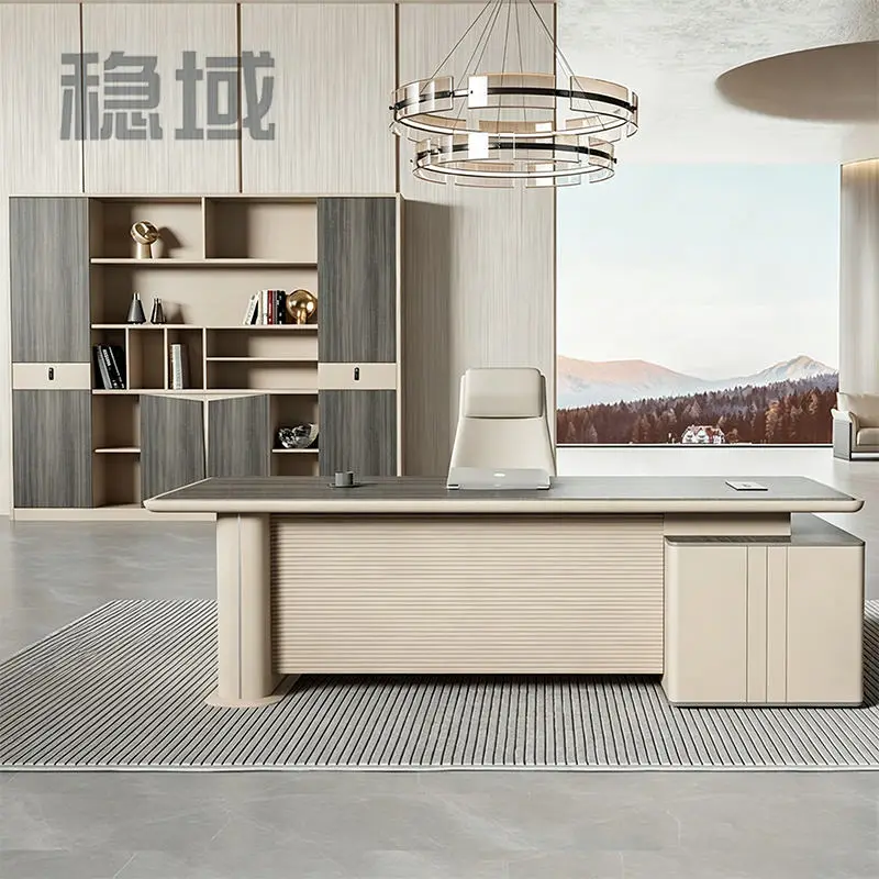 Office Furniture boss Desk Manager Executive Office Desk Table Ceo Luxury Desk boss Table — image 2