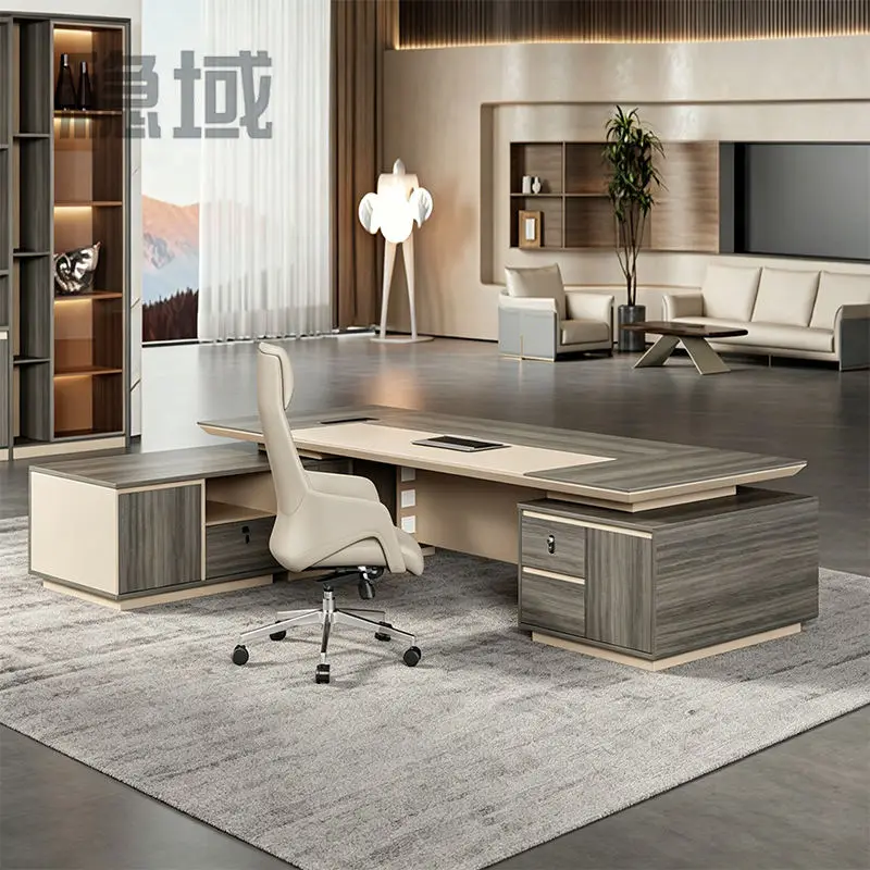 Office Furniture boss Desk Manager Executive Office Desk Table Ceo Luxury Desk boss Table — image 2
