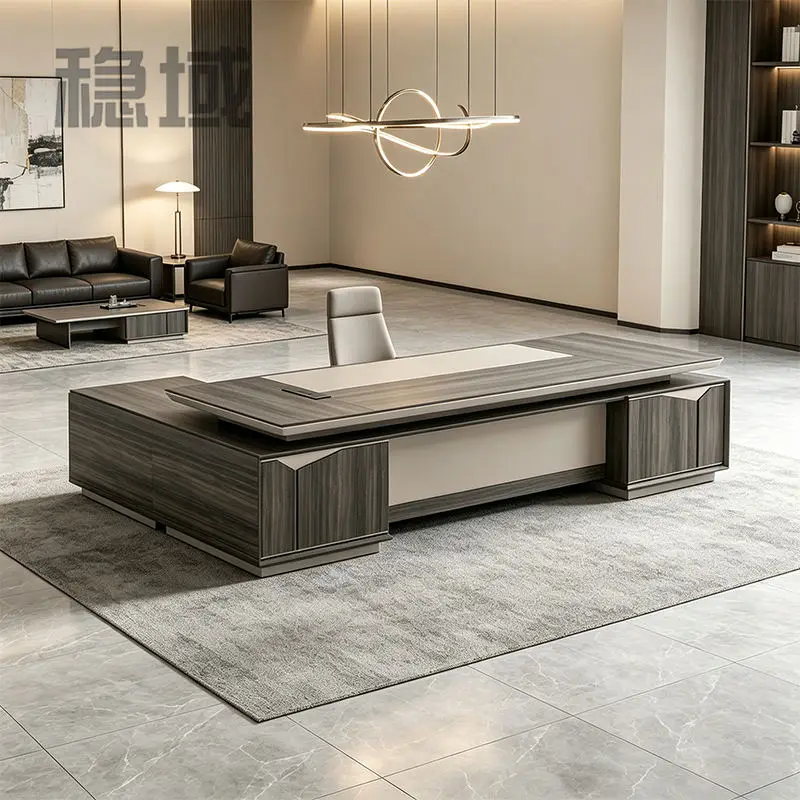 Office Furniture boss Desk Manager Executive Office Desk Table Ceo Luxury Desk boss Table — image 3