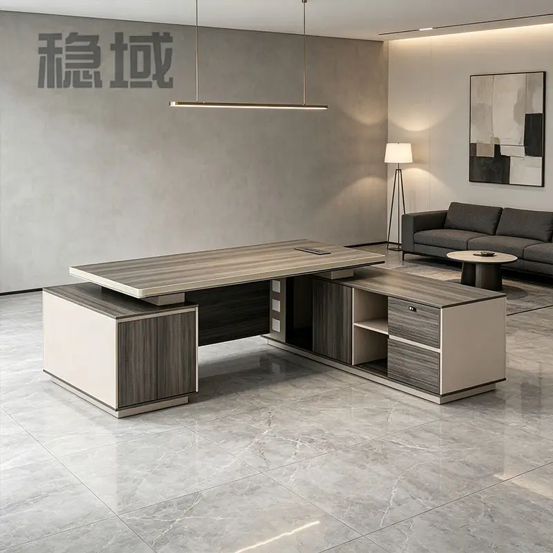 Office Furniture boss Desk Manager Executive Office Desk Table Ceo Luxury Desk boss Table — image 2
