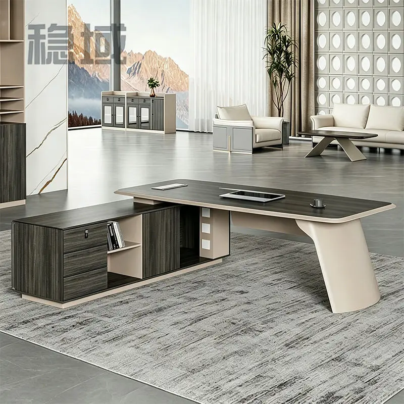 Office Furniture boss Desk Manager Executive Office Desk Table Ceo Luxury Desk boss Table — image 2