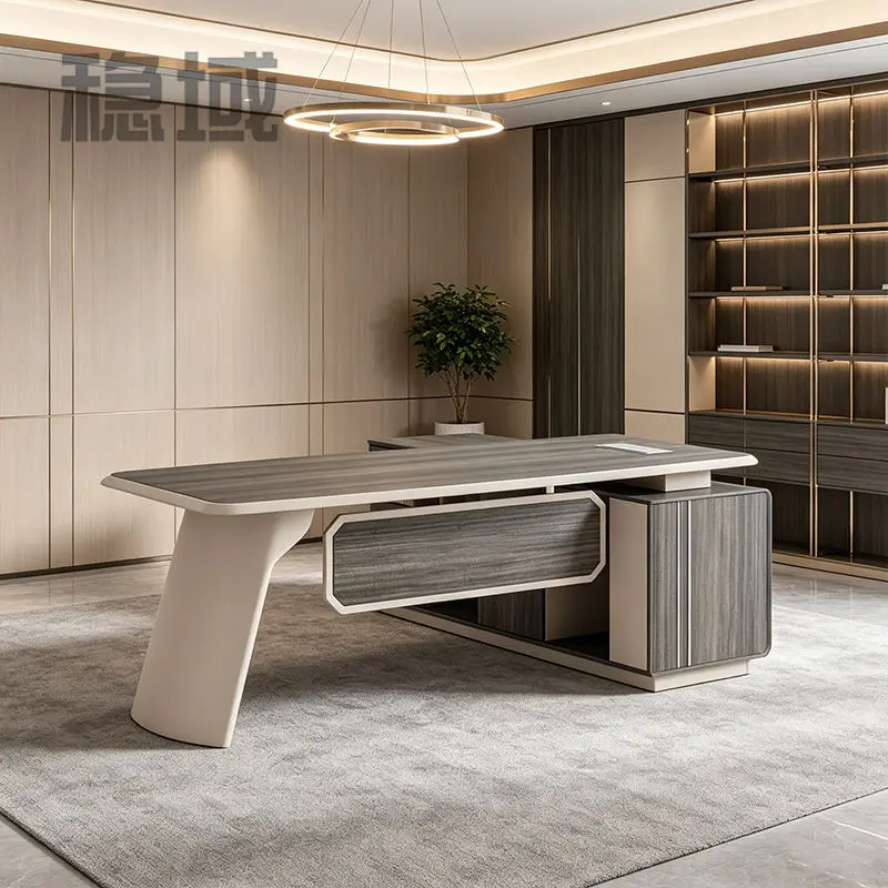 Office Furniture boss Desk Manager Executive Office Desk Table Ceo Luxury Desk boss Table — image 3