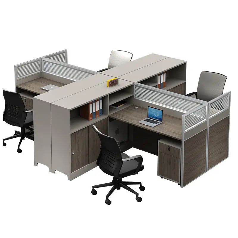 Office Desk Office Staff Desk Simple Modern Screen Station Locker Partition Employee Computer Desk — image 7