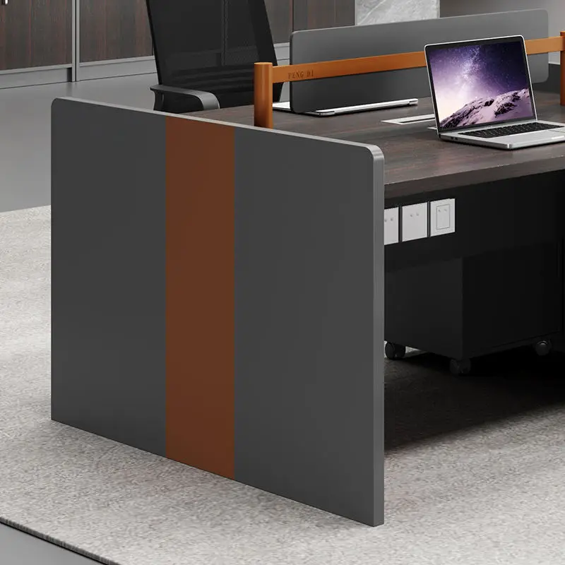 Office Desk Office Staff Desk Simple Modern Screen Station Locker Partition Employee Computer Desk — image 6