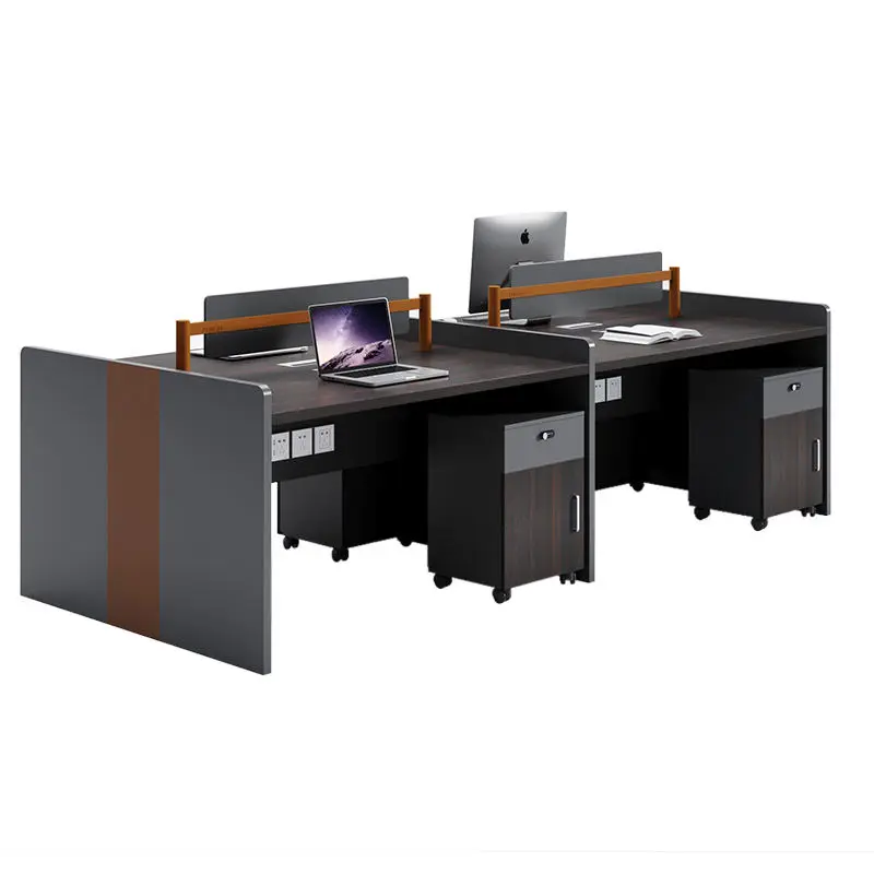 Office Desk Office Staff Desk Simple Modern Screen Station Locker Partition Employee Computer Desk — image 7