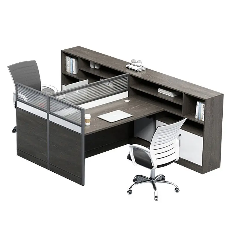 Office Desk Office Staff Desk Simple Modern Screen Station Locker Partition Employee Computer Desk — image 7