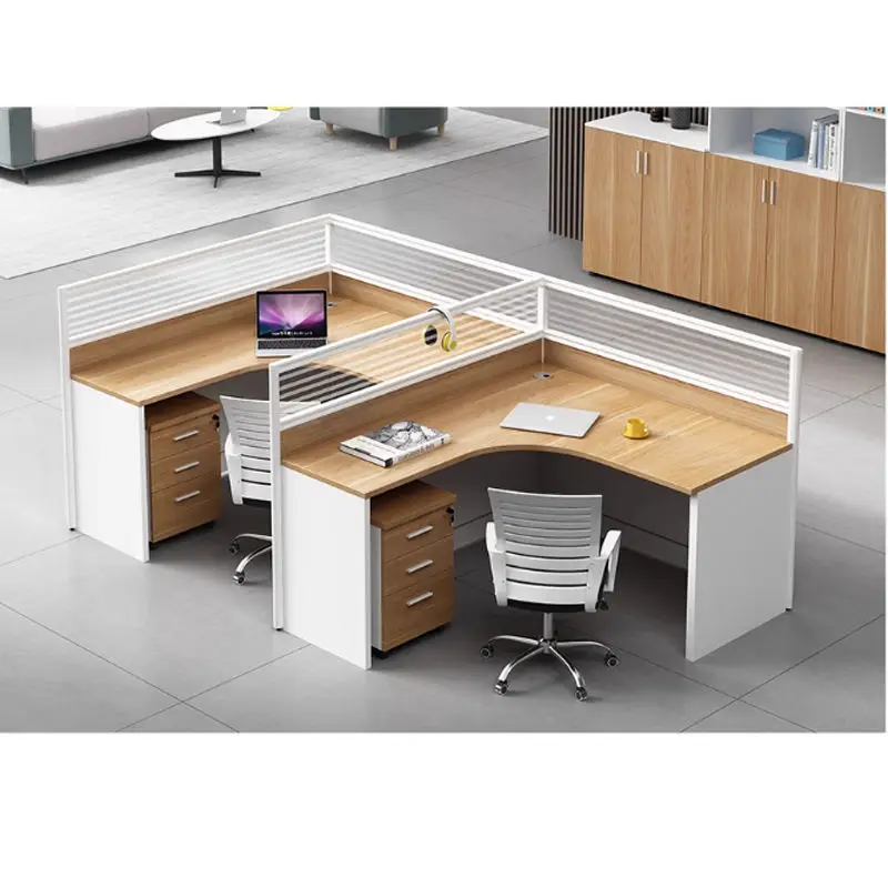 Office Desk Office Staff Desk Simple Modern Screen Station Locker Partition Employee Computer Desk — image 6