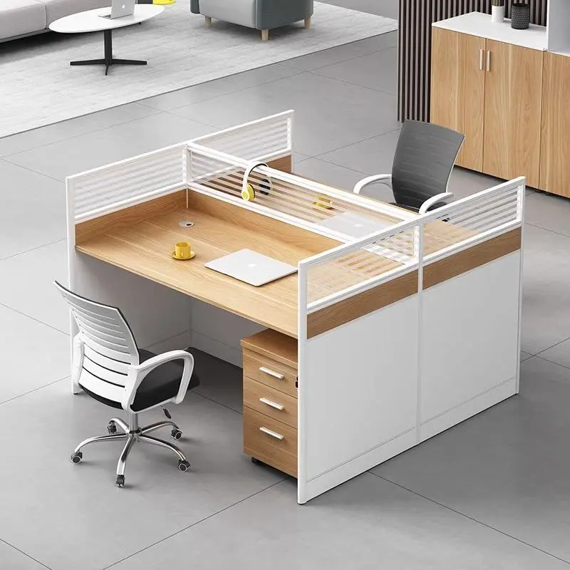 Office Desk Office Staff Desk Simple Modern Screen Station Locker Partition Employee Computer Desk — image 5