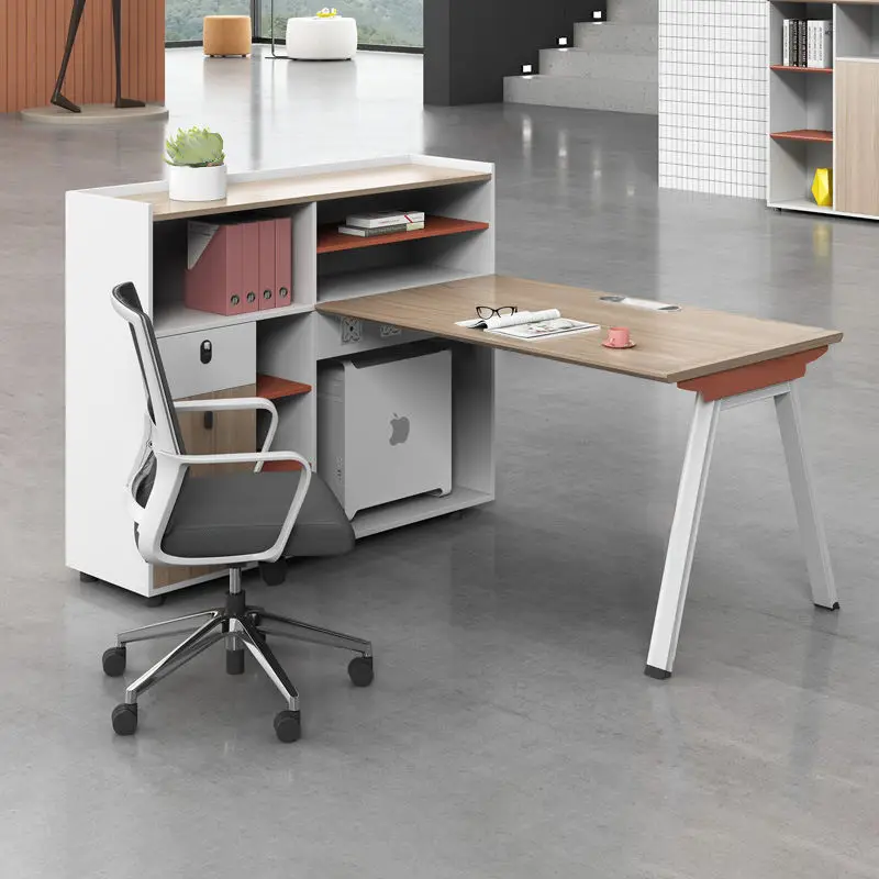Office Desk Office Staff Desk Simple Modern Screen Station Locker Partition Employee Computer Desk — image 7