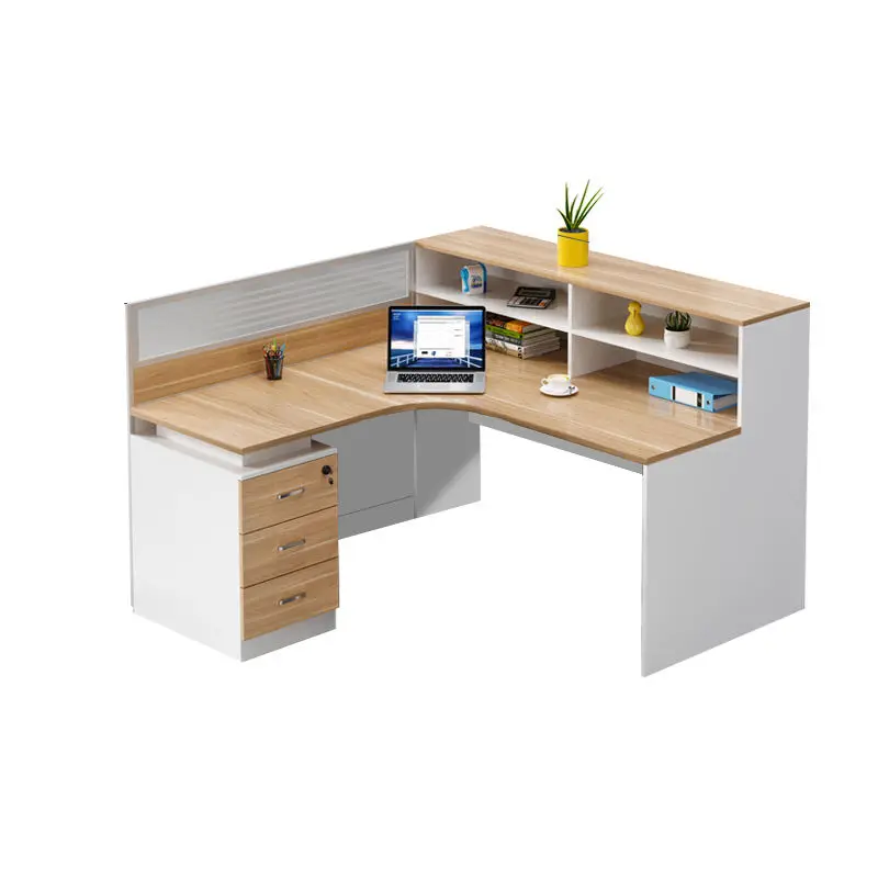 Office Desk Office Staff Desk Simple Modern Screen Station Locker Partition Employee Computer Desk — image 7