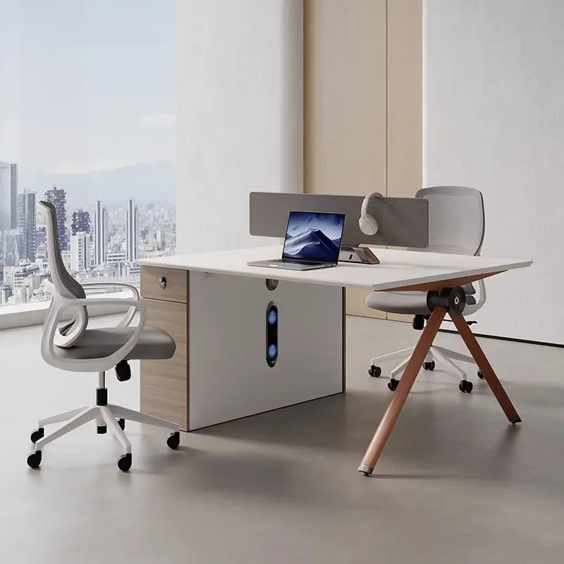 Office Desk Office Staff Desk Simple Modern Screen Station Locker Partition Employee Computer Desk — image 6