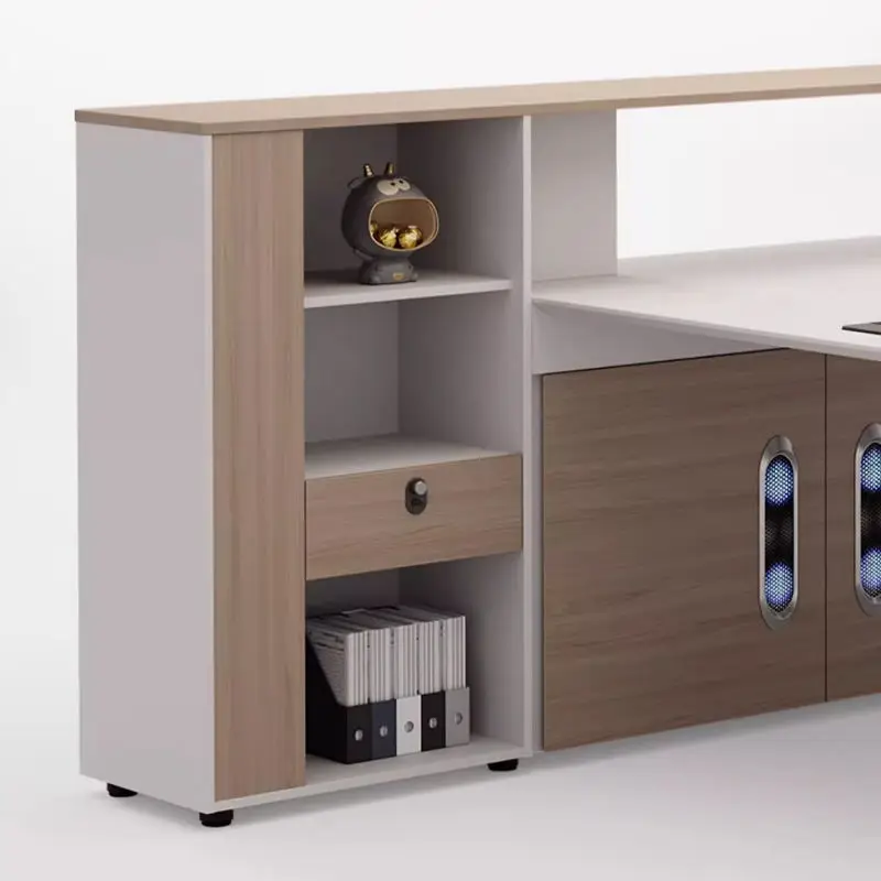 Office Desk Office Staff Desk Simple Modern Screen Station Locker Partition Employee Computer Desk — image 7