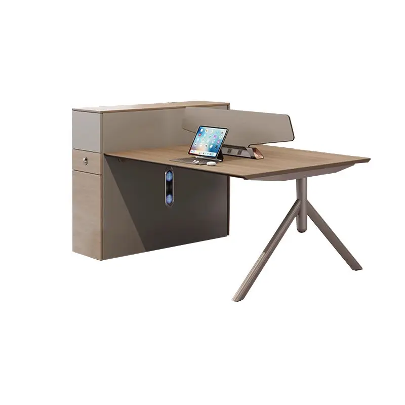 Office Desk Office Staff Desk Simple Modern Screen Station Locker Partition Employee Computer Desk — image 7
