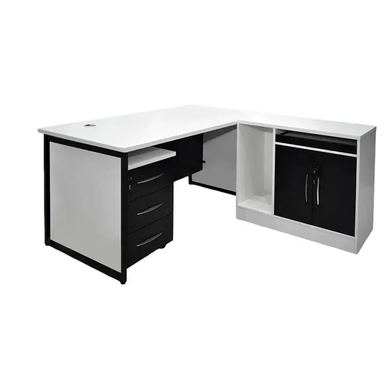 Office Desk Office Staff Desk Simple Modern Screen Station Locker Partition Employee Computer Desk — view 1