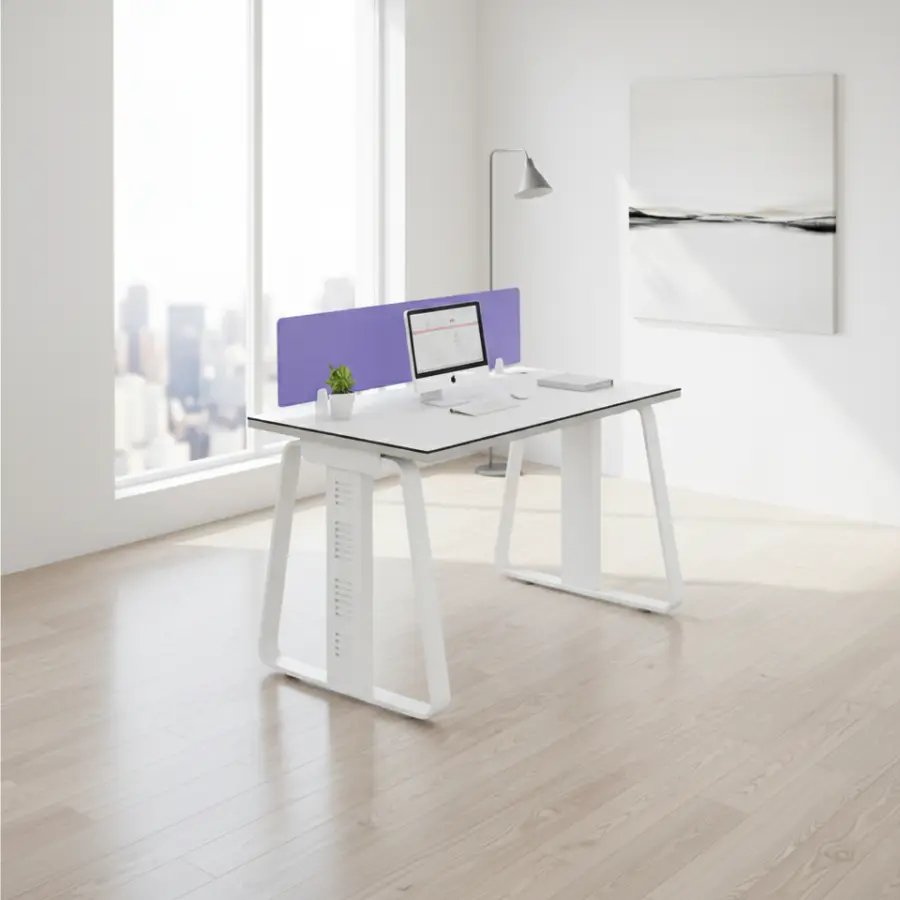 Office desk office staff desk simple modern screen station locker partition employee computer desk — image 3