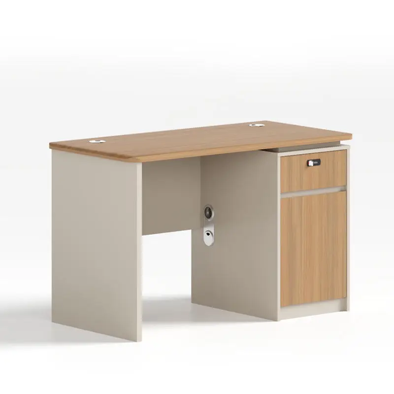 Office Staff Desk Rectangle Wooden Eco-Friendly Modular Modern Screen Partition Computer Desk — image 6
