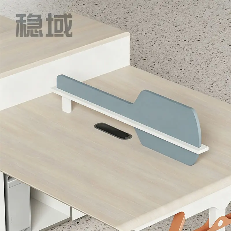 Office desk office staff desk simple modern screen station locker partition employee computer desk — image 3