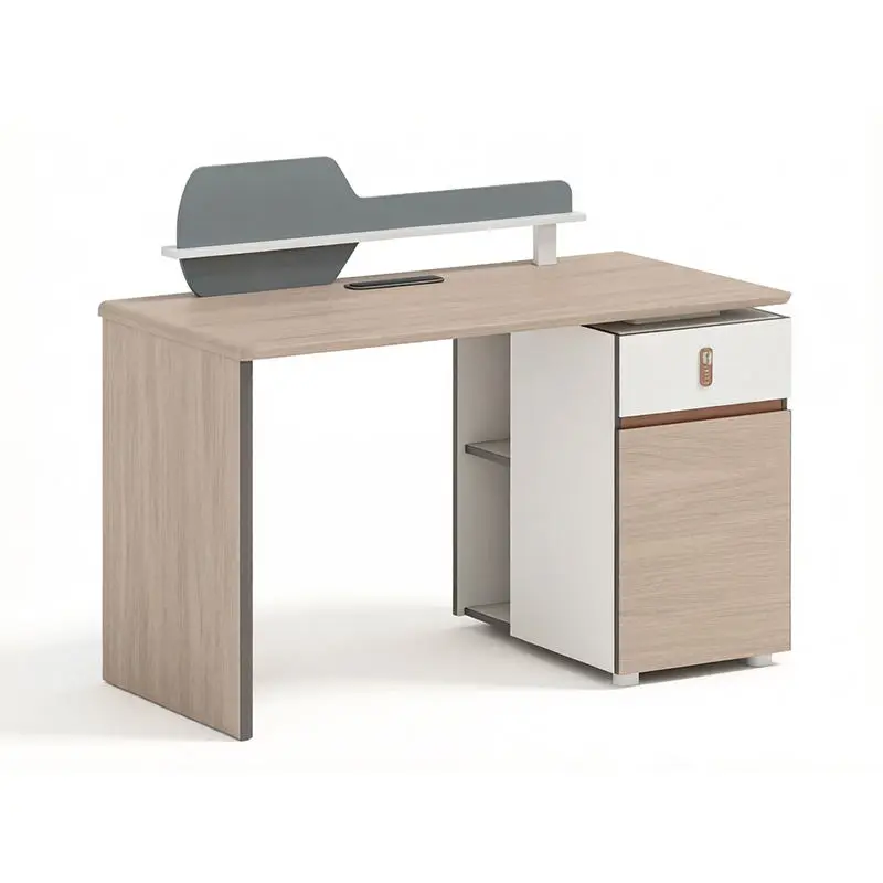 Office desk office staff desk simple modern screen station locker partition employee computer desk — image 4