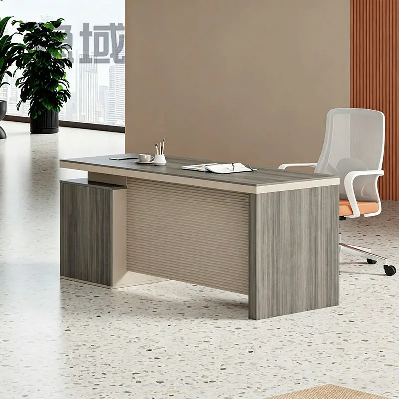 Office desk office staff desk simple modern screen station locker partition employee computer desk — image 2