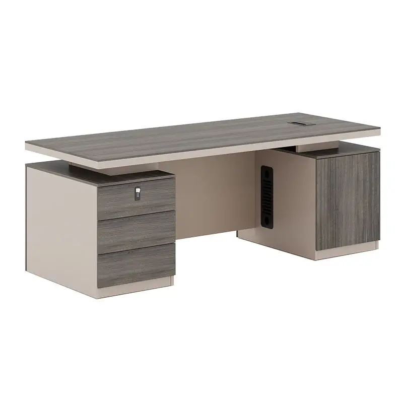 Office desk office staff desk simple modern screen station locker partition employee computer desk — image 5