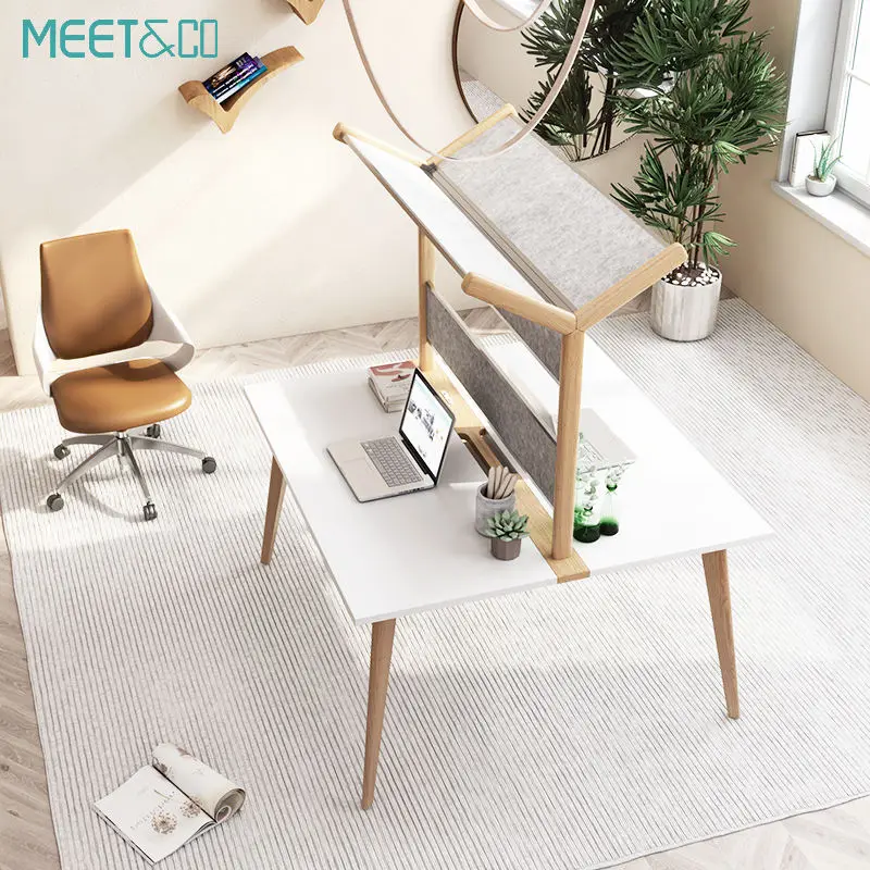 Single Executive Movable Furniture Cubicle Office Workstation Table Modern Design Flexible Features for Home Office Workshop — image 5
