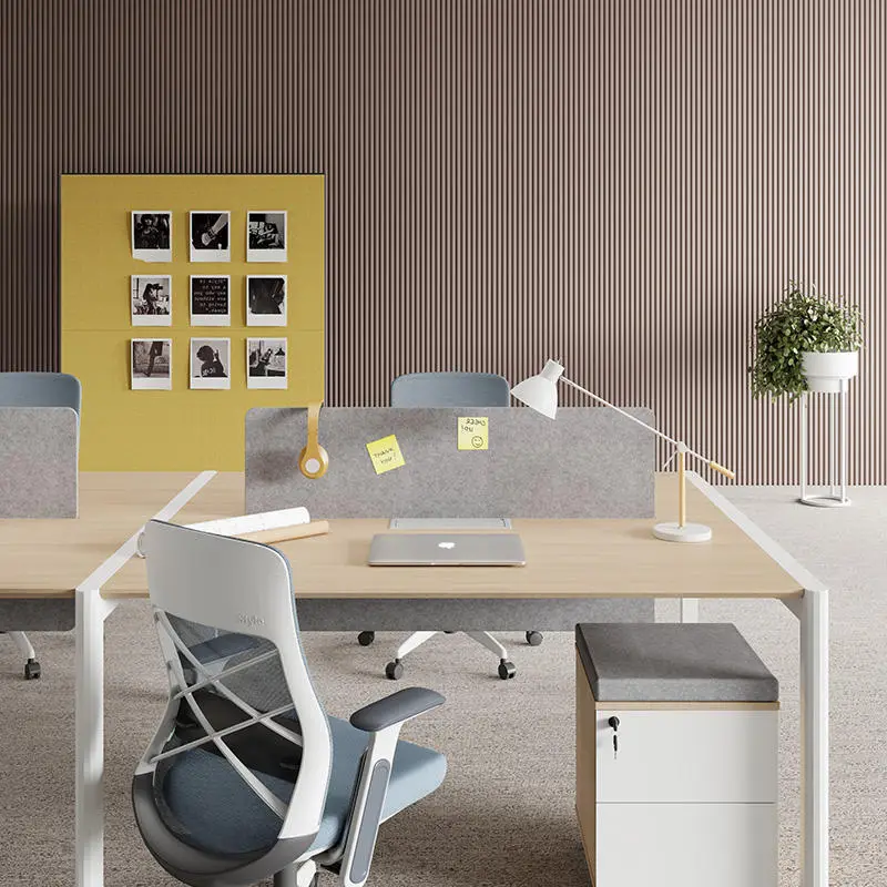 Meetco Modern Modular Office Workstation Furniture 2/4/6-Person Call Center Desk for School Home Office & Hospital Use — image 6