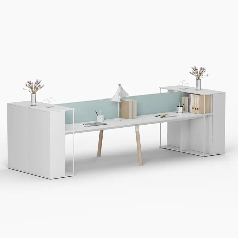 Modern Office Workstations Desk Office Partition Workstation Office Desk With Filling — image 5