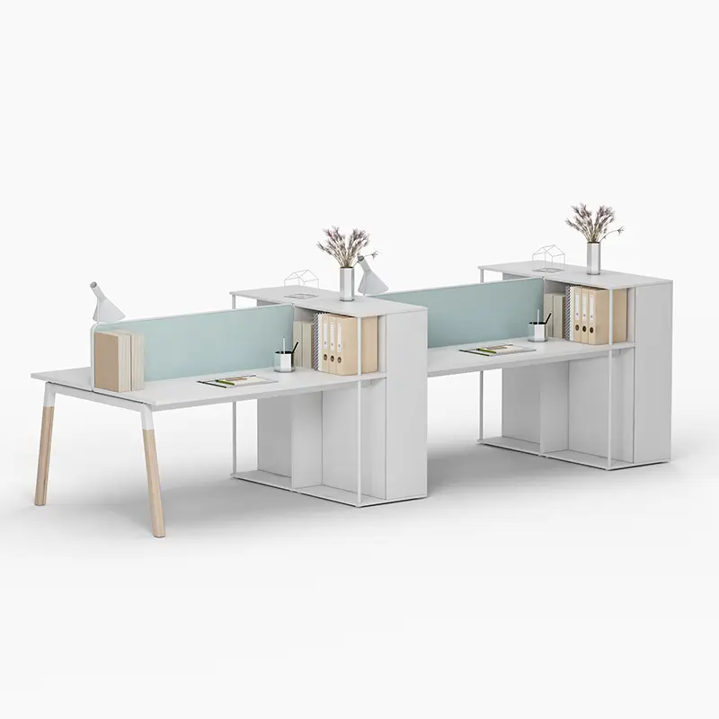 Modern Office Workstations Desk Office Partition Workstation Office Desk With Filling — image 6