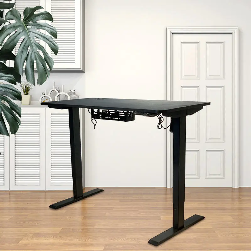 Adjustable Frame Autonomous Table Electric Dual Motor Sit Stand Office Desks Modern Metal — image 4