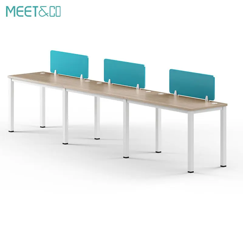 Modern Ergonomic Convertible Modular Office Furniture 2-8 Person Seater Workstation Desk Table Comfortable and Versatile — image 4