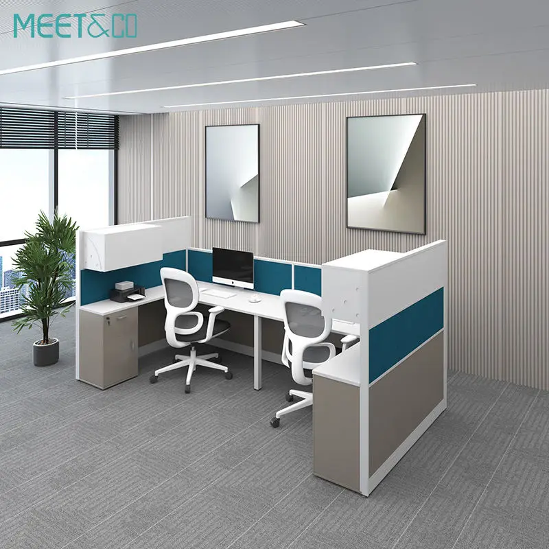 Project Quote Seater Workstations New Cubicle Person Modular Staff Furniture Curved Wooden Convertible Executive Office — view 1