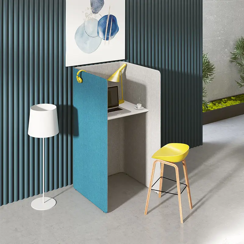 Durable Modern Office Cubicle Workstation Wooden Legs USB Charging Eco-Friendly for Long-Term Corporate School High-Dens — view 1