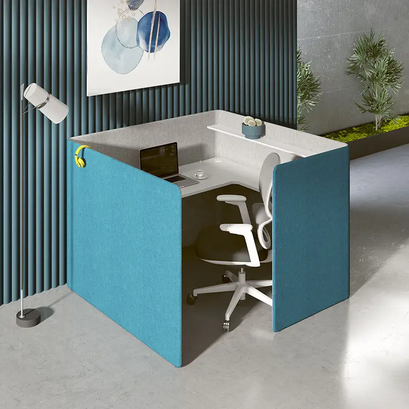 Hot Sale Modular Linear Office Cubicle Workstation 6 Seater for Team Collaboration Open Office — image 3
