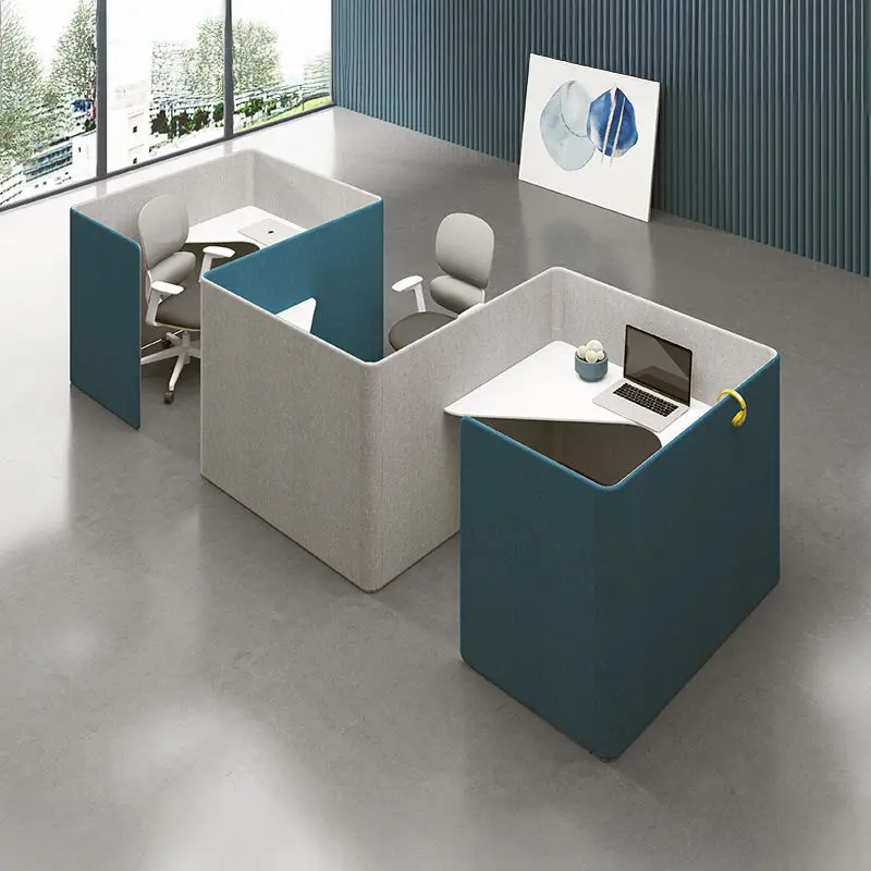 Hot Sale Modular Linear Office Cubicle Workstation 6 Seater for Team Collaboration Open Office — image 4
