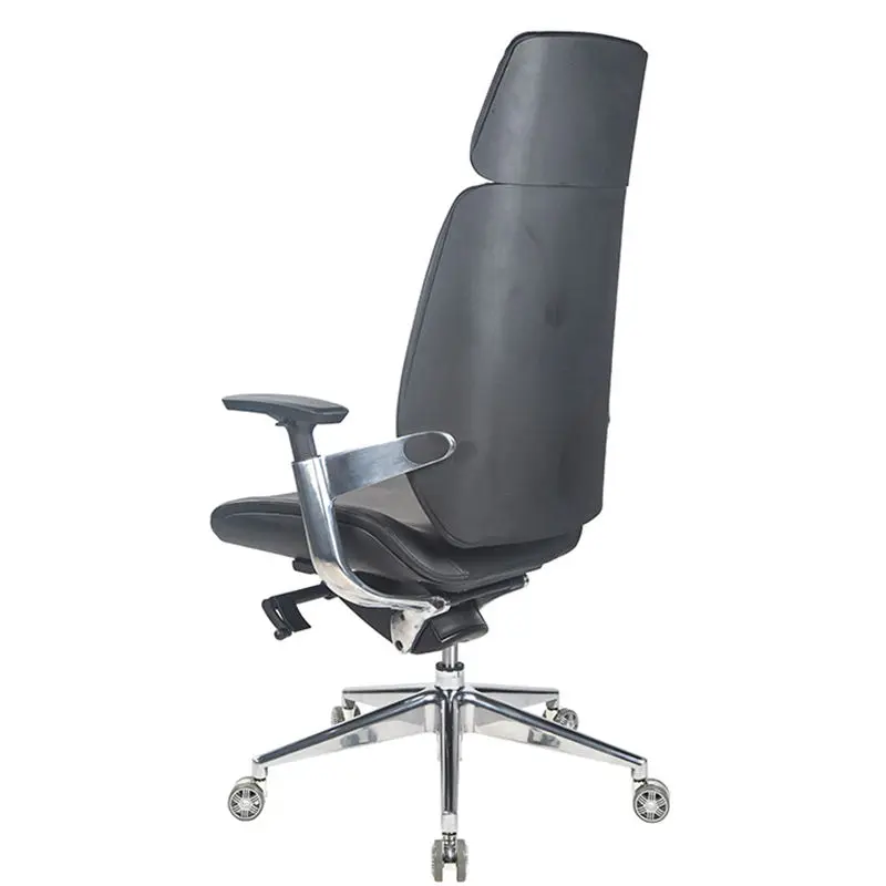 Luxury Boss Manager Revolving Office Chair Ergonomic Massage Leather Swivel Executive Chair Modern Design Wood Metal Plastic — image 5