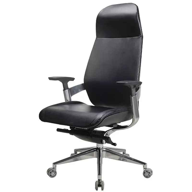 Luxury Boss Manager Revolving Office Chair Ergonomic Massage Leather Swivel Executive Chair Modern Design Wood Metal Plastic — image 6
