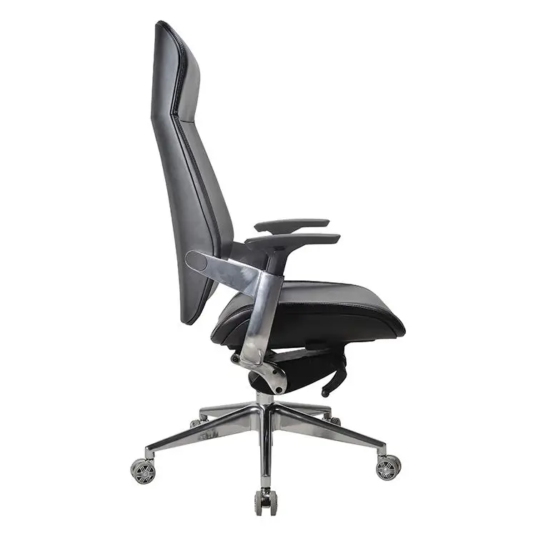 Luxury High Back Executive Manager Chair Comfortable Modern Design Office Chair for Presidents Made of Synthetic Leather — image 3