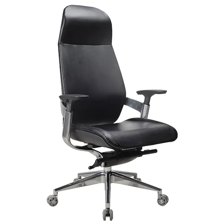 Luxury High Back Executive Manager Chair Comfortable Modern Design Office Chair for Presidents Made of Synthetic Leather — image 4