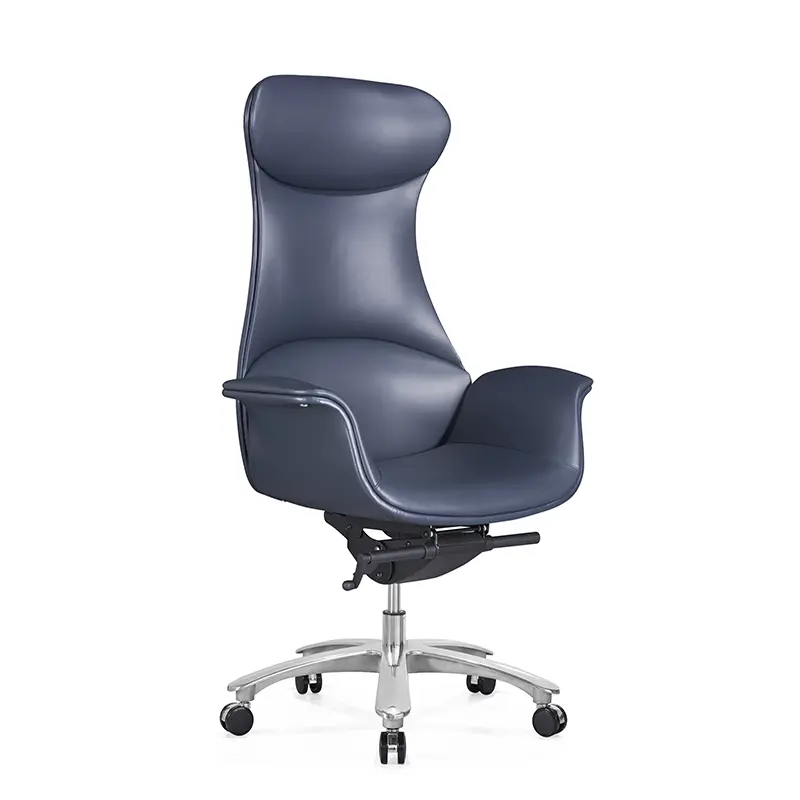 Customized Luxury Modern Executive Ergonomic Office Chairs Ceo Boss Manager Genuine Office Leather Chair — view 1