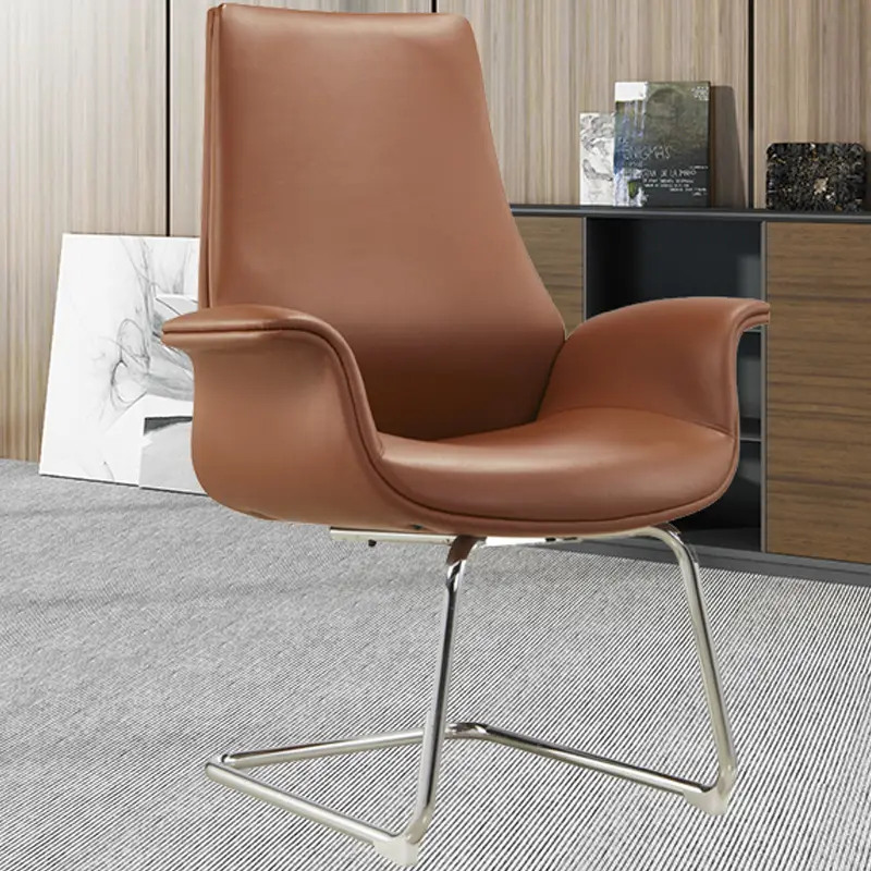 Customized Luxury Modern Executive Ergonomic Office Chairs Ceo Boss Manager Genuine Office Leather Chair — image 7