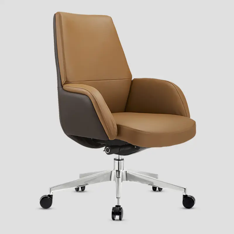New Boss Modern Executive Office Chair Comfortable Swivel Furniture for Director Managers PU Leather Executive Chair — image 3