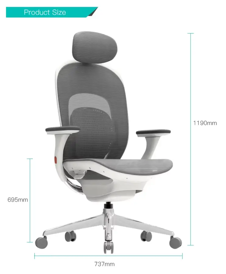 China Ergonomic Mobile Office Chair With Big Size Heavyduty Mesh Computer Desk Chair for Executive Office Chairs — view 1