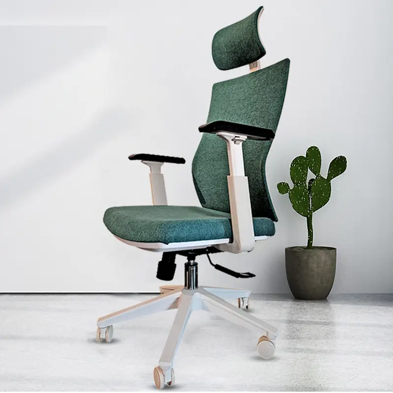 Modern High Back Swivel Office Chair Executive Lift Chair with Wheels Fabric Mesh Office Furniture — image 5