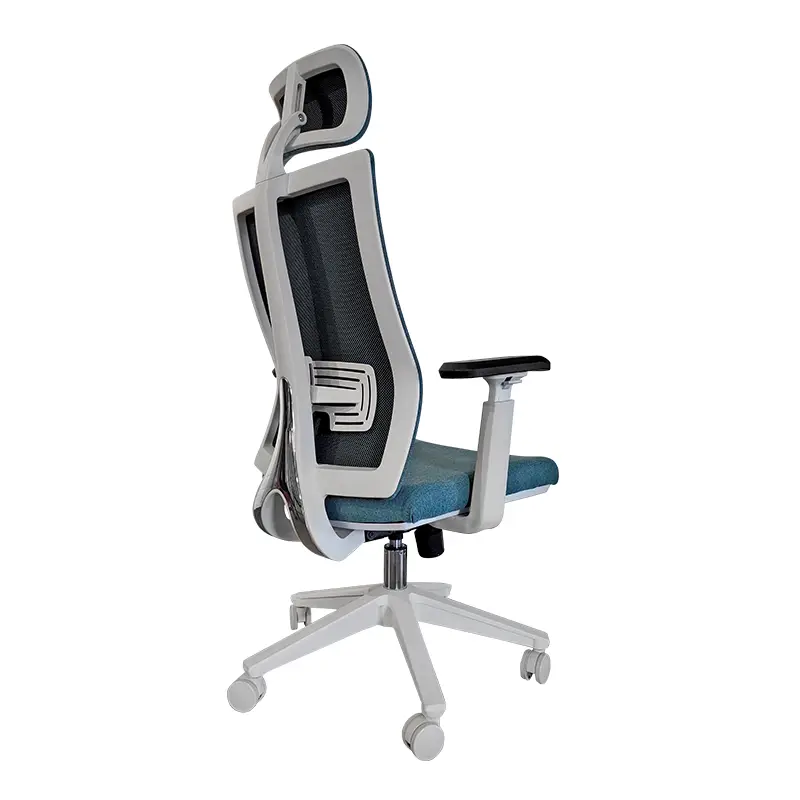 Modern High Back Swivel Office Chair Executive Lift Chair with Wheels Fabric Mesh Office Furniture — image 7