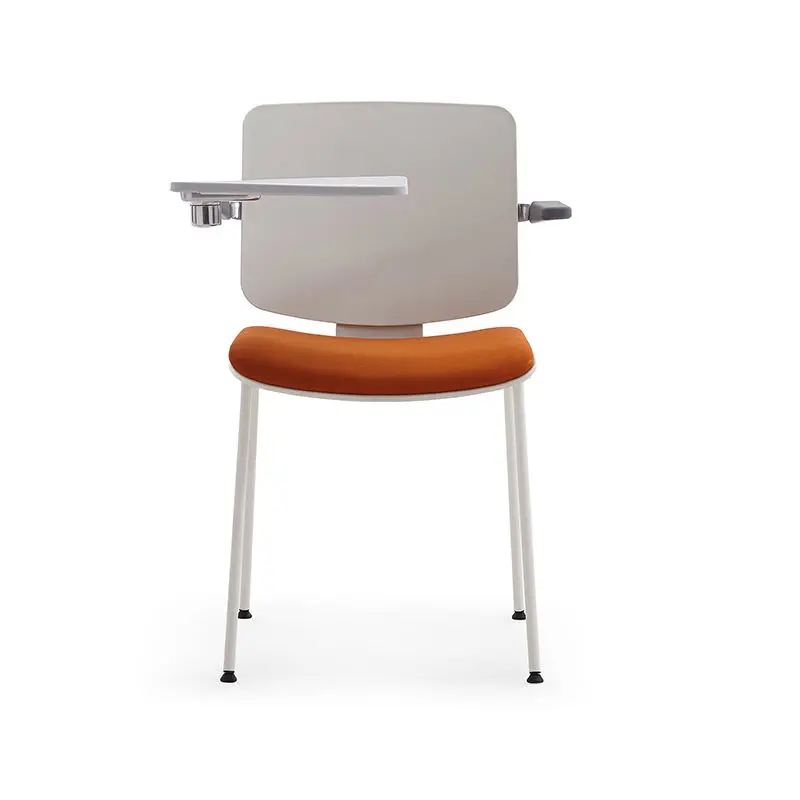 Modern Comfortable Stackable Iron School Chair with Writing Pad for Teacher Use in Conference Rooms — image 5