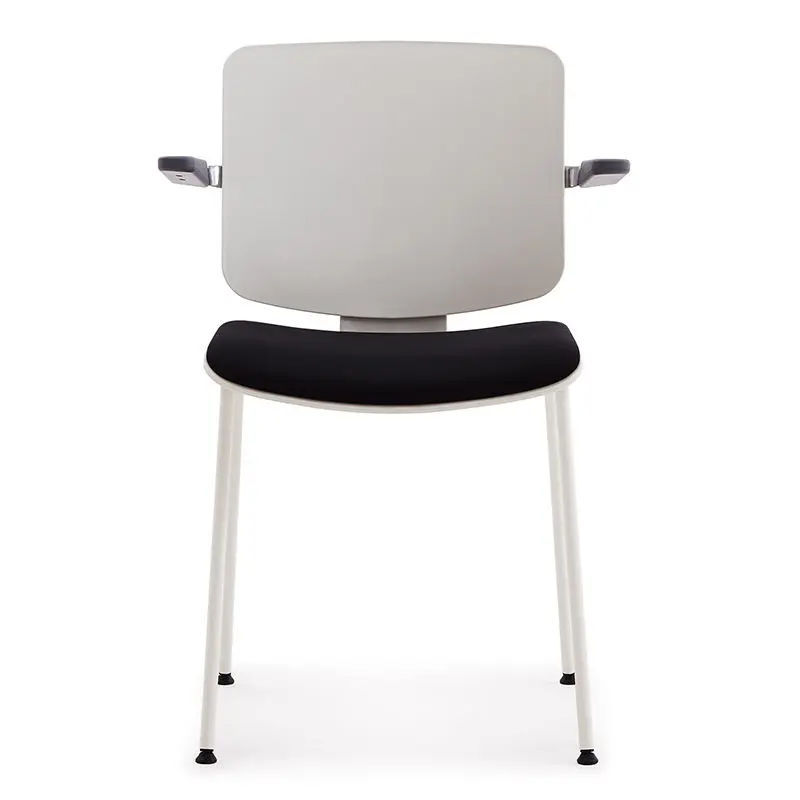 Modern Comfortable Stackable Iron School Chair with Writing Pad for Teacher Use in Conference Rooms — image 7