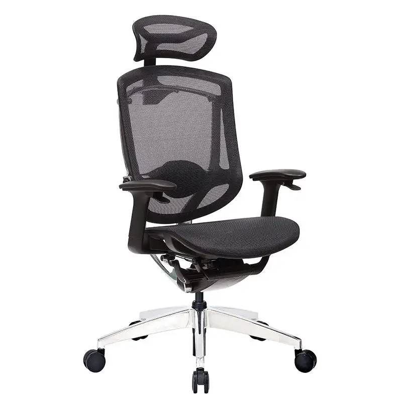 VISKY Modern Executive Chair Ergonomic Linkage Armrest Office Computer Racing Wooden Gaming Seat with Comfortable Footrest — image 4