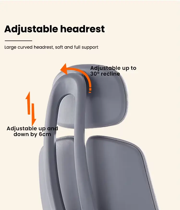 Comfortable MEET&CO Manager Executive Office Chair Modern High Back Mesh Fabric Ergonomic Lumbar Support Adjustable Height — image 4