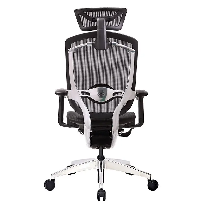 VISKY Modern Executive Chair Ergonomic Linkage Armrest Office Computer Racing Wooden Gaming Seat with Comfortable Footrest — image 6